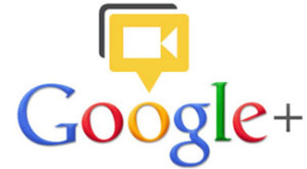 Google hangout on air logo