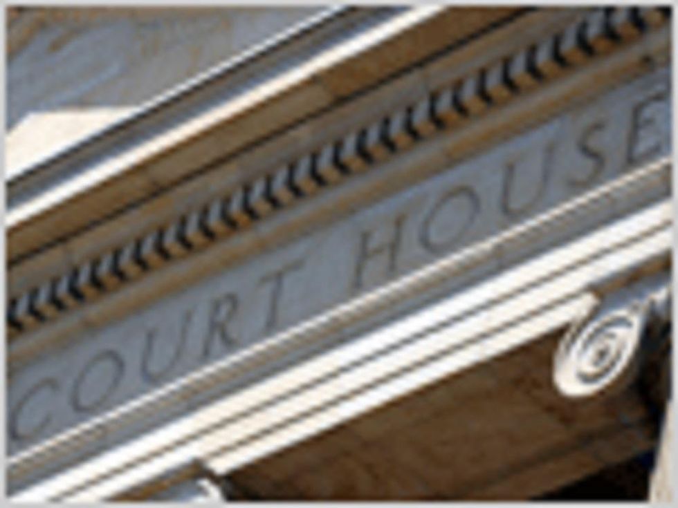 GOVERNMENT: marble court house facade