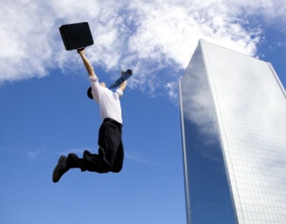 happy businessman