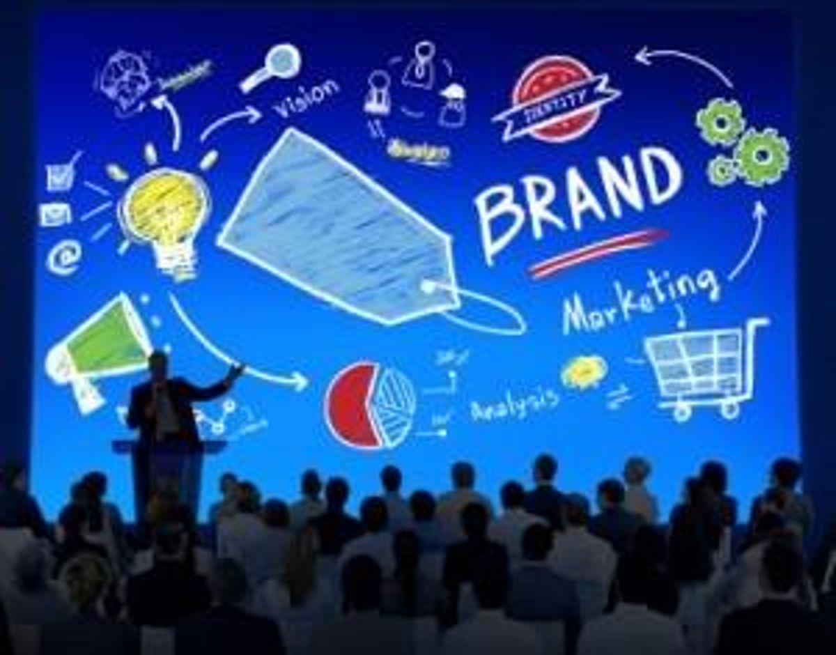 illustration of brand concept