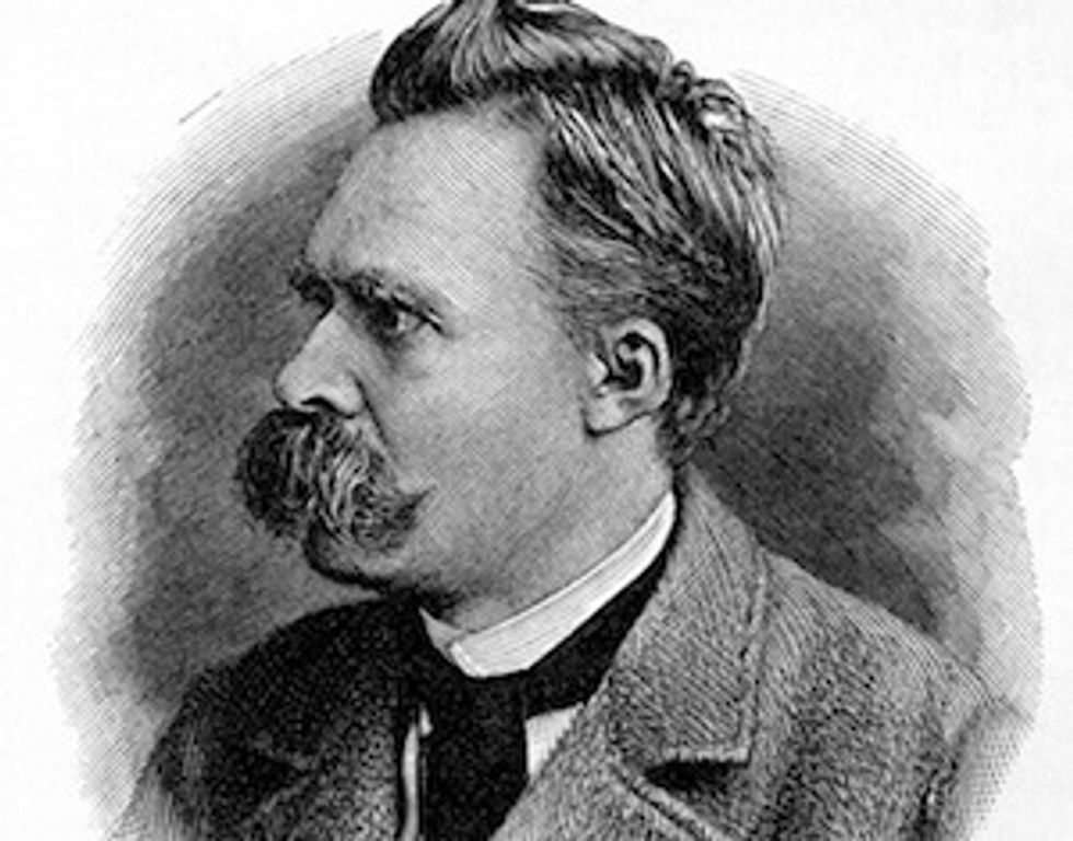illustration of Friedrich Nietzsche