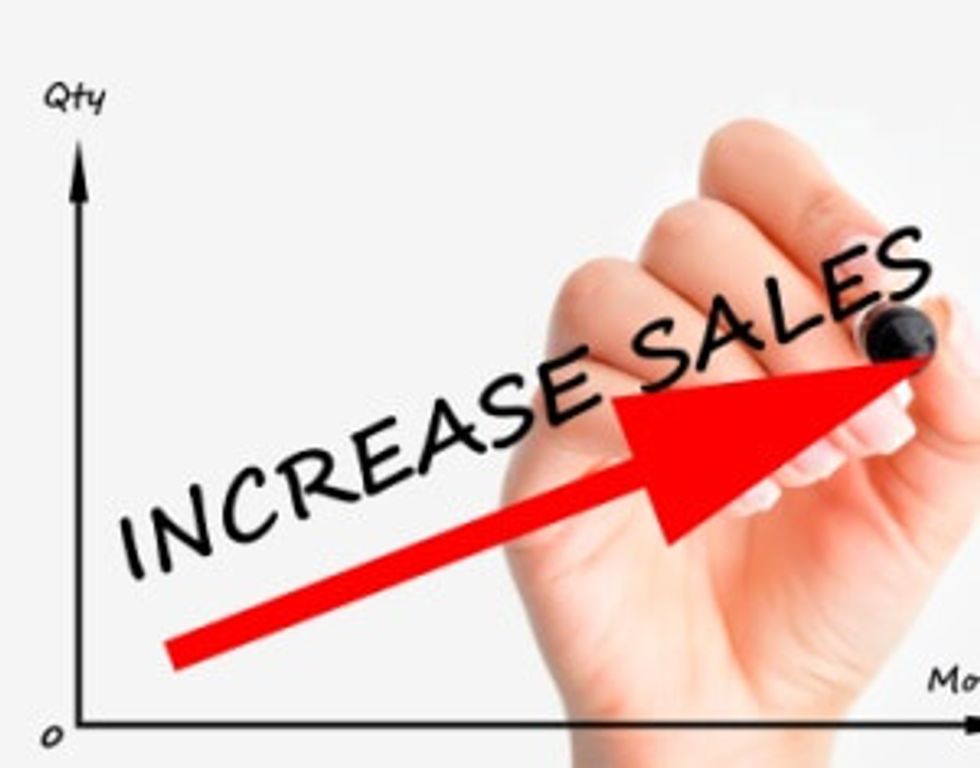 Increase sales graph