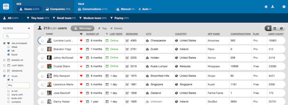 intercomio screenshot