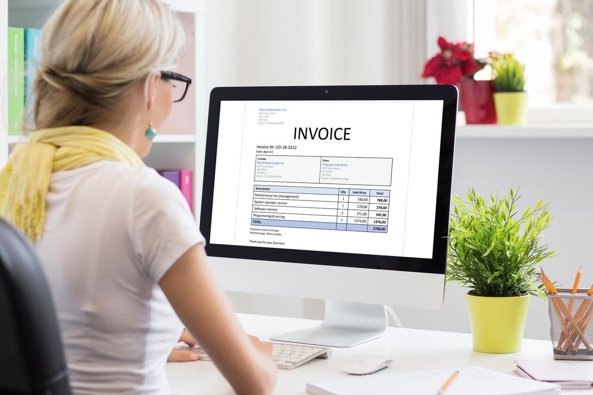 invoice document
