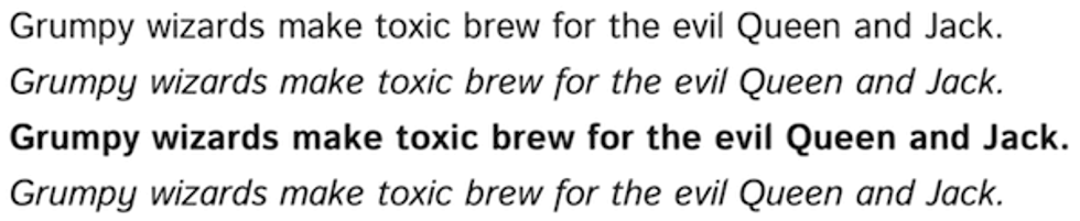 istok web font