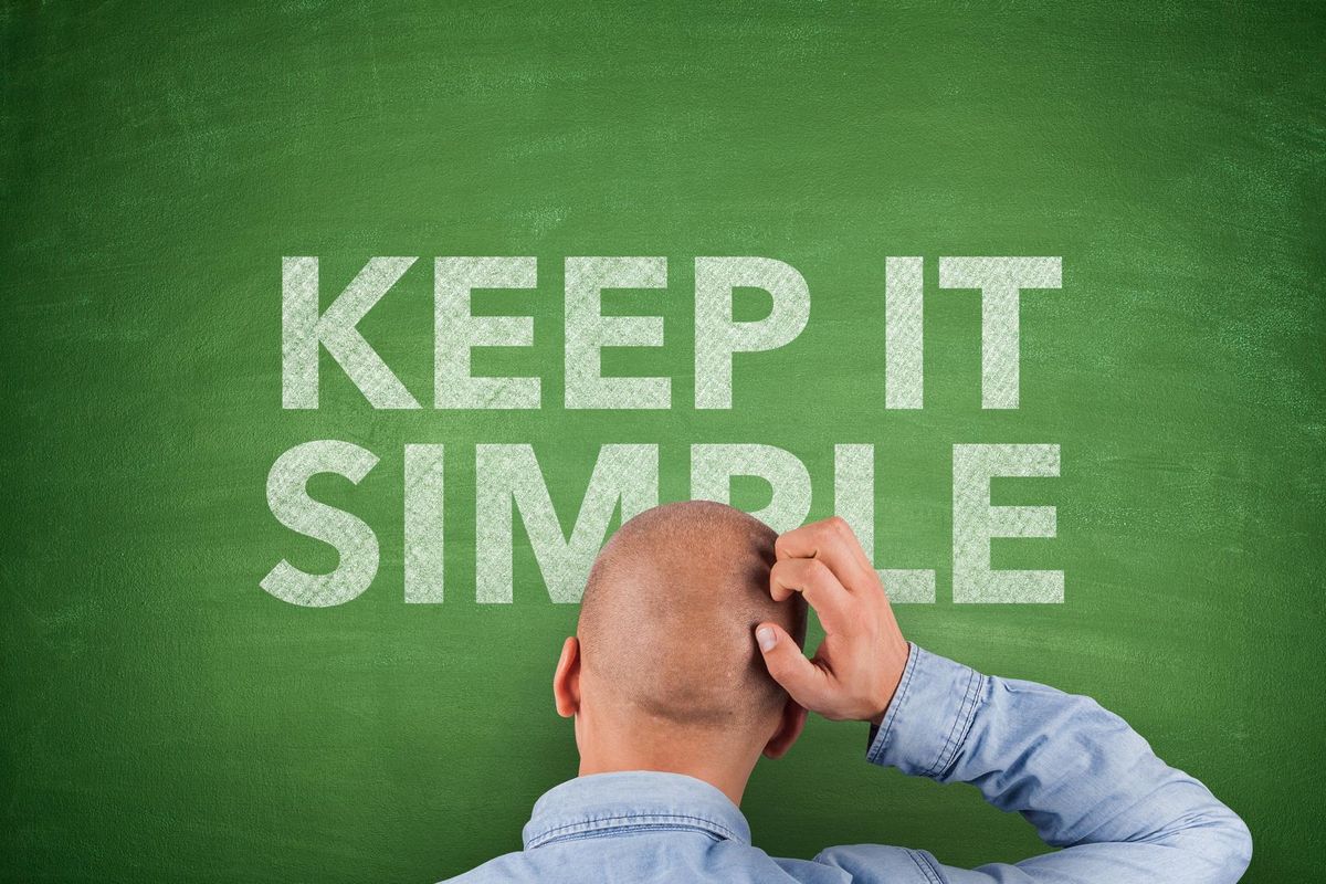 Keep It Simple on Blackboard