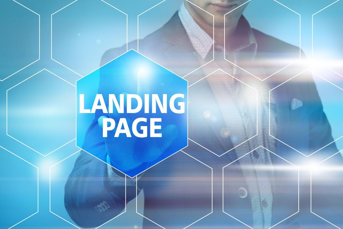 Landing page concept