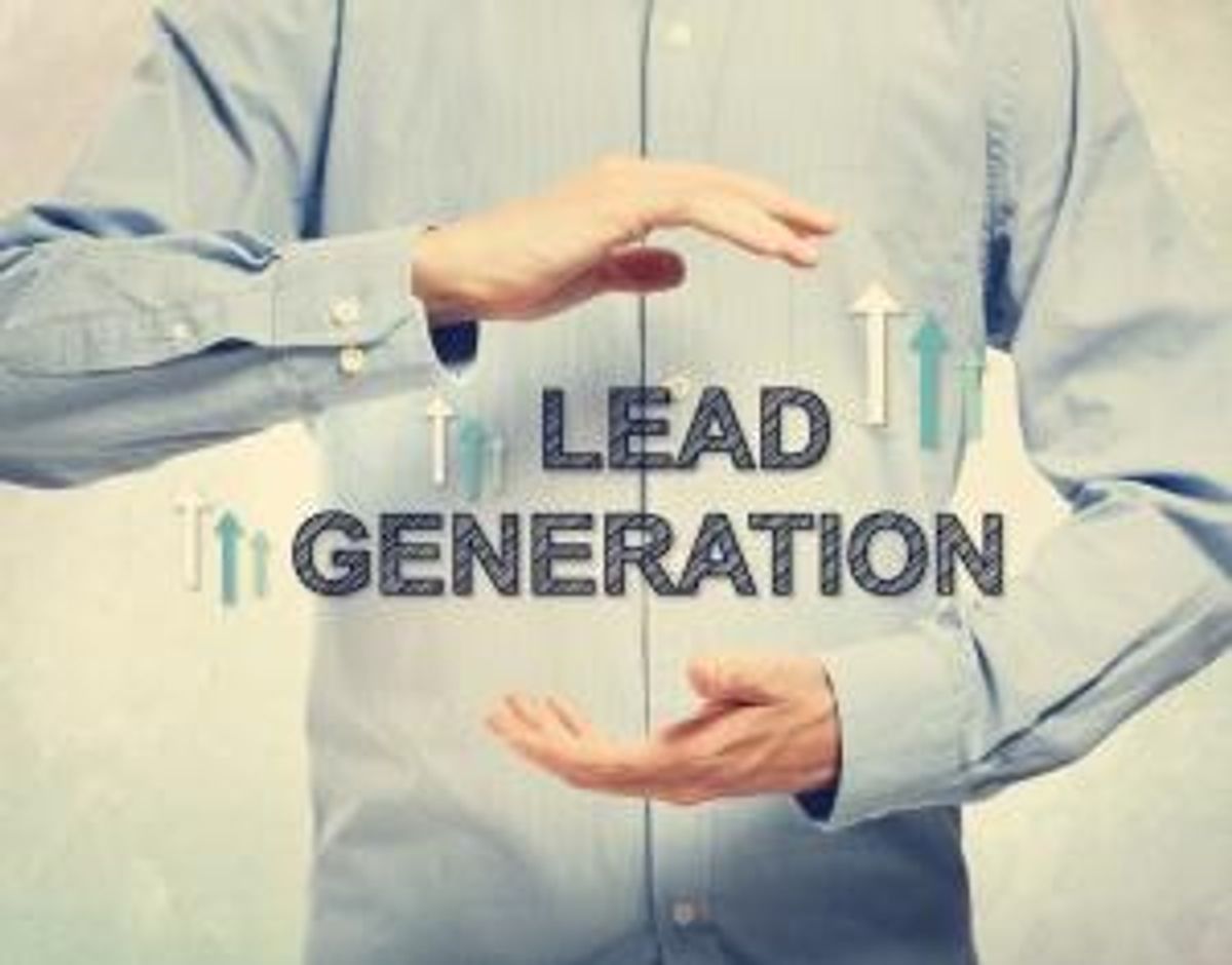 Lead generation concept