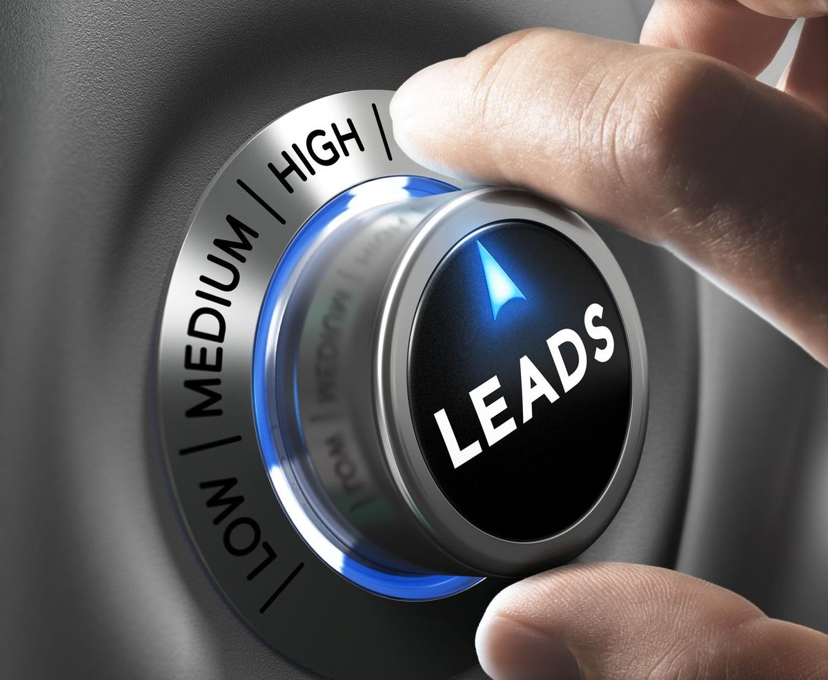 Leads button
