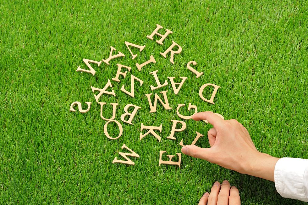 Letters of the alphabet