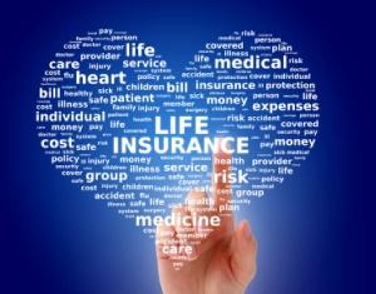 Life insurance concept