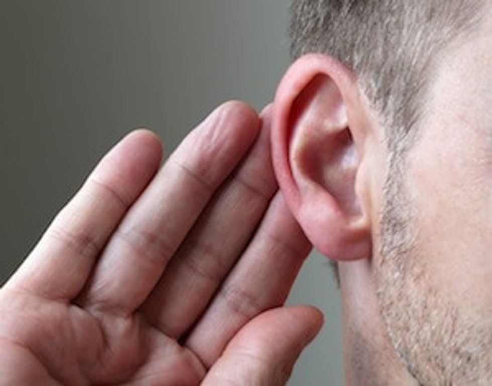 listening
