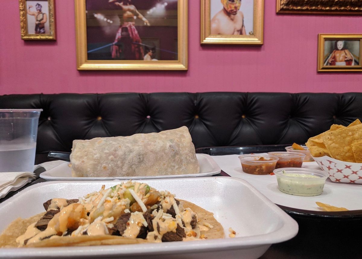 lucha libre taco shop