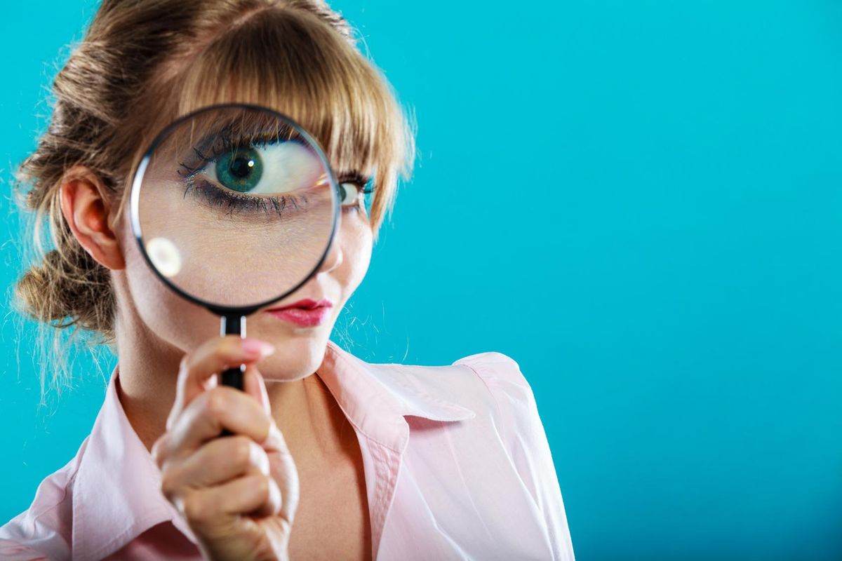 magnifying glass