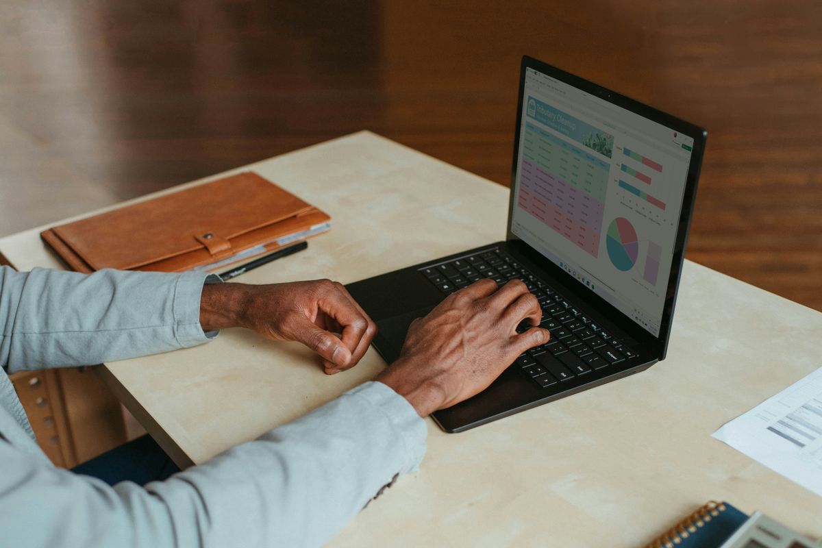 Man budgeting to save startup money