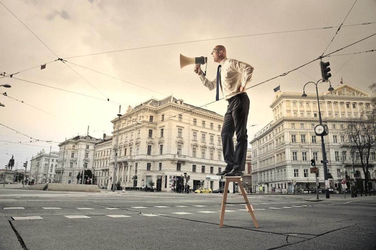 man doing public relations for his startup - Business Help and Advice Public Relations for Startups