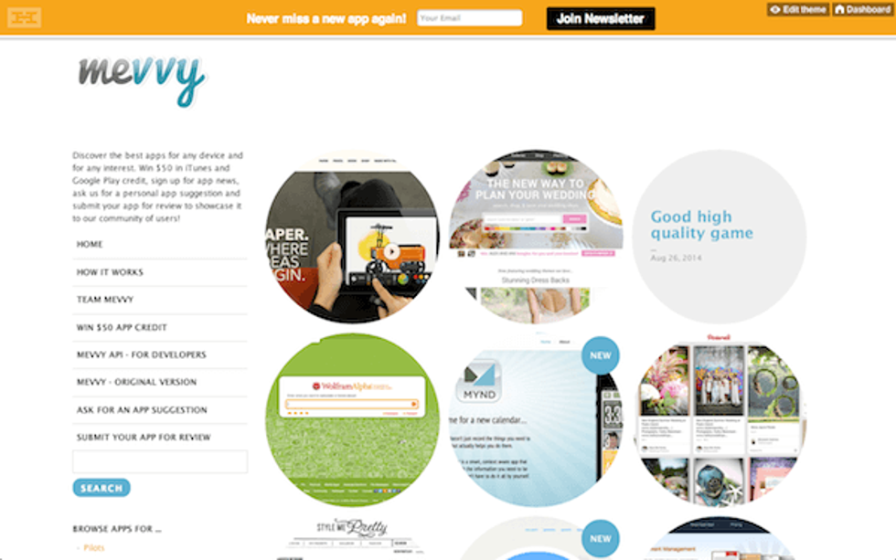 Mevvy screenshot