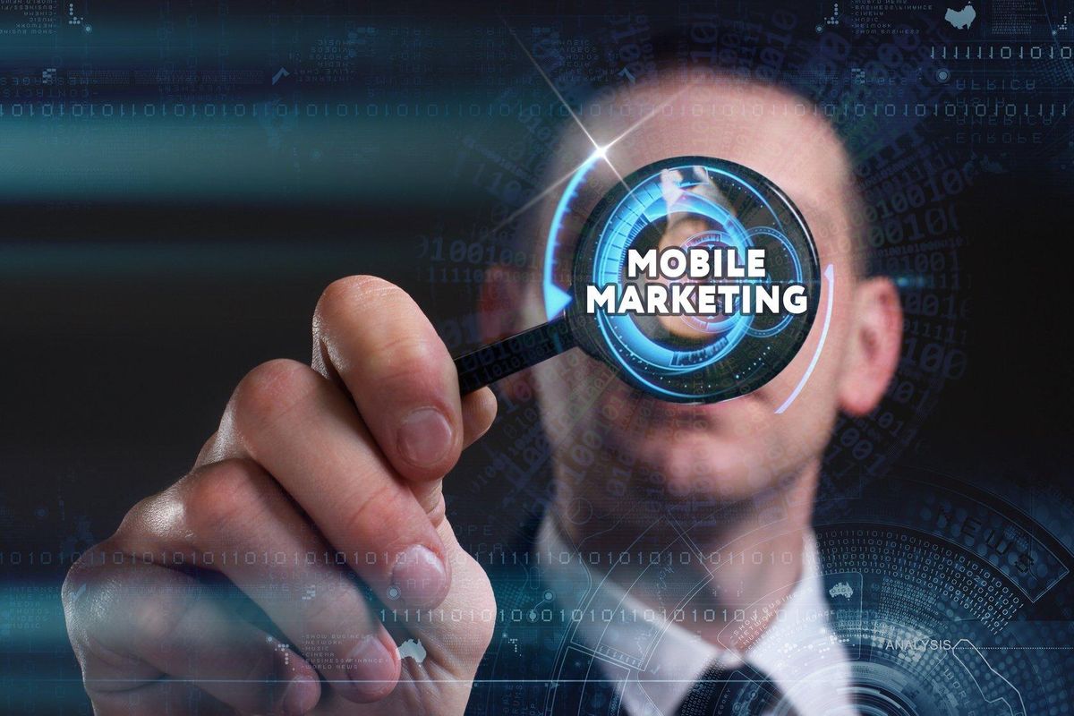 Mobile marketing concept