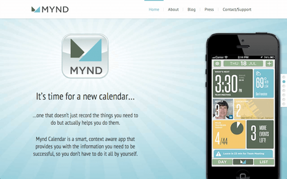 Mynd screenshot