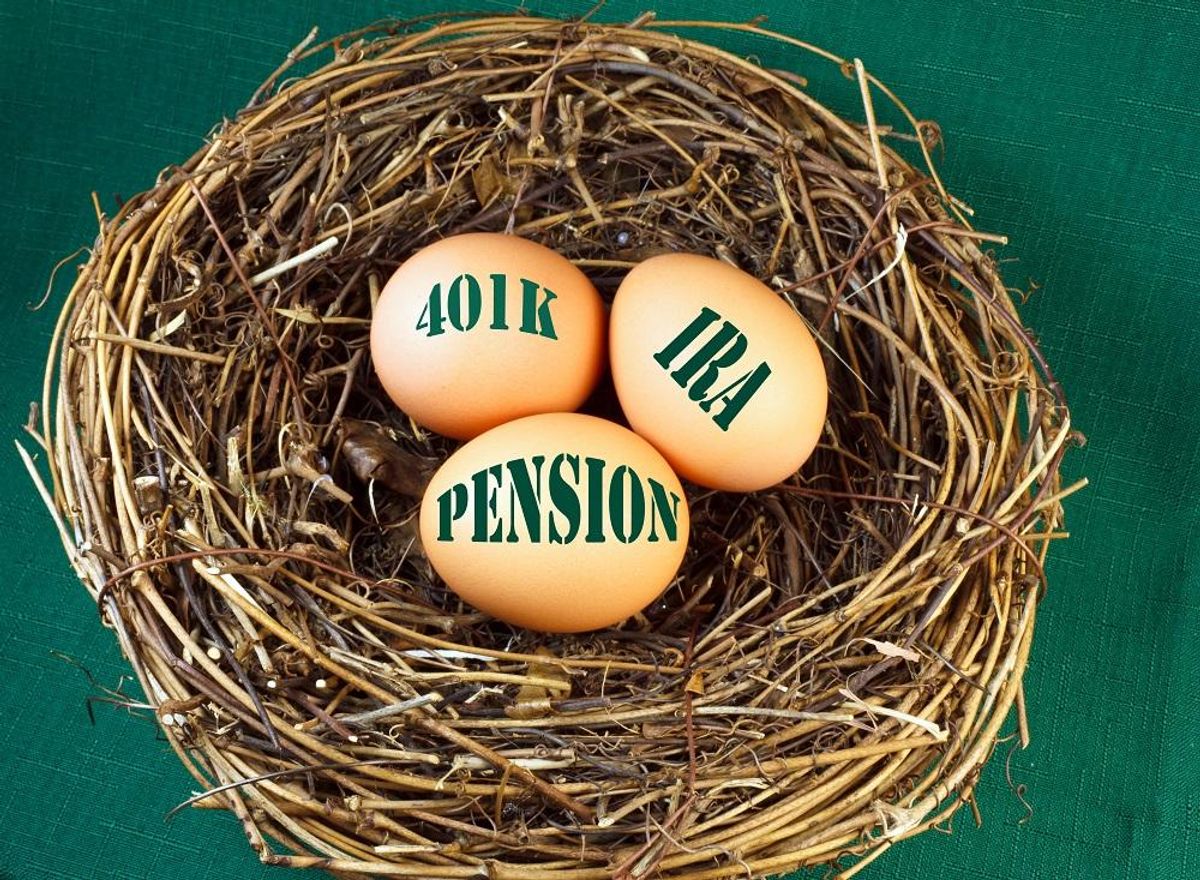 Nest egg for retirement