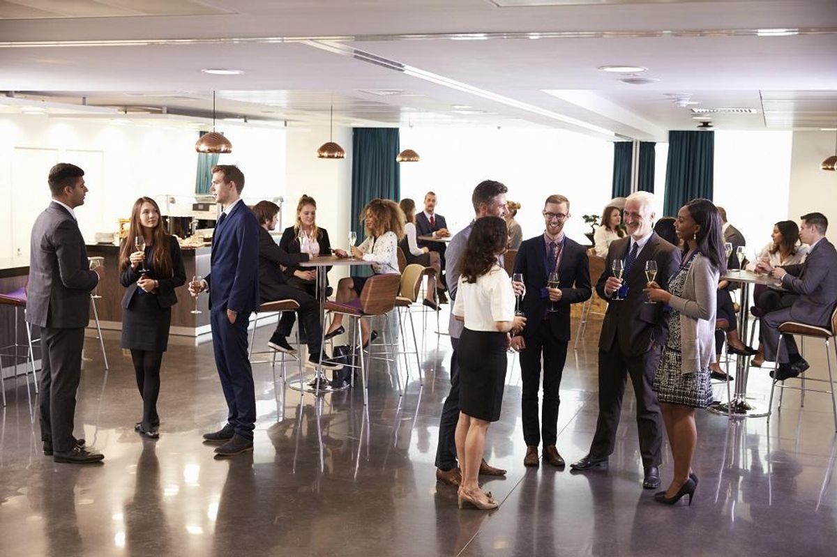 Networking At Conference