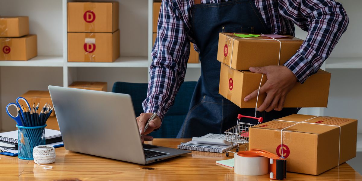 New entrepreneur with a home-based bulk reselling business