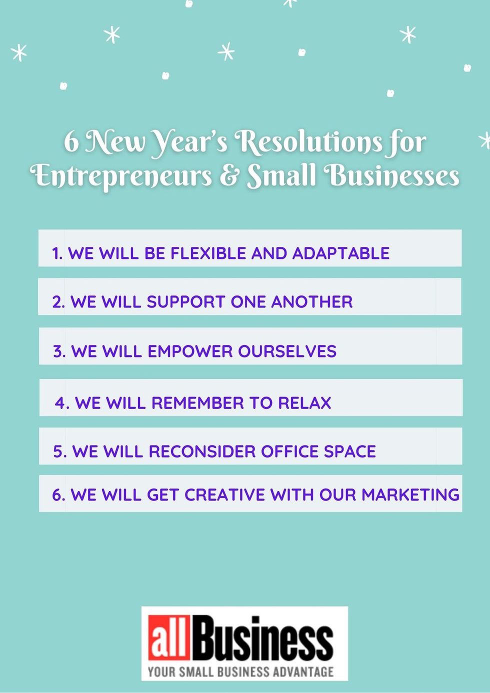 new year's resolutions for entrepreneurs
