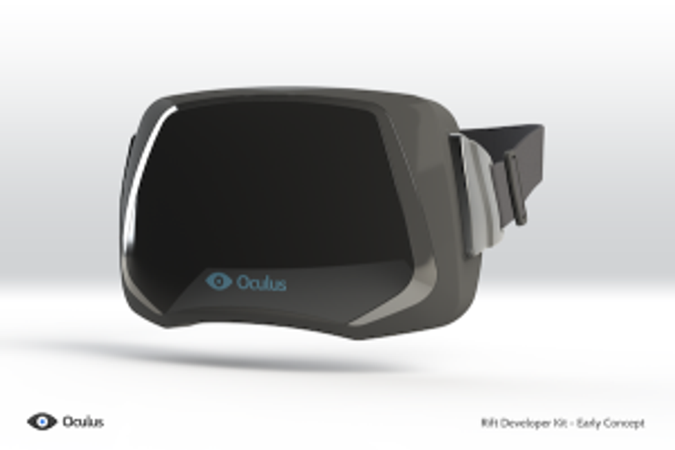 Oculus Rift headset