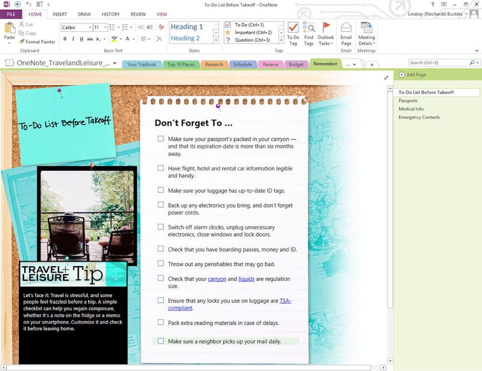 onenote screenshot: Turbocharge Your Business Productivity