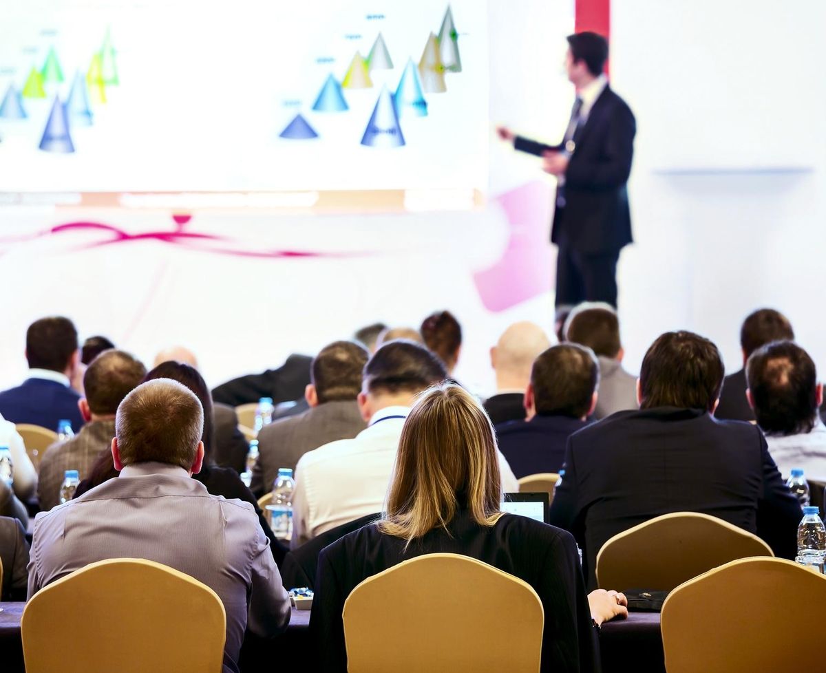 People at the conference