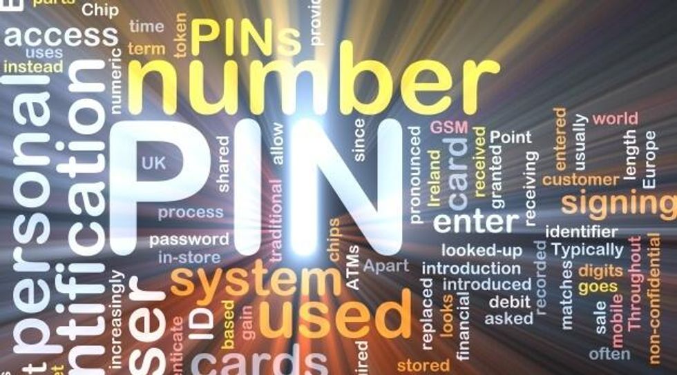 pin number
