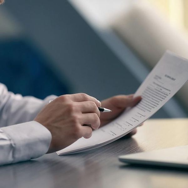 Reading a document that's part of an M&A transaction