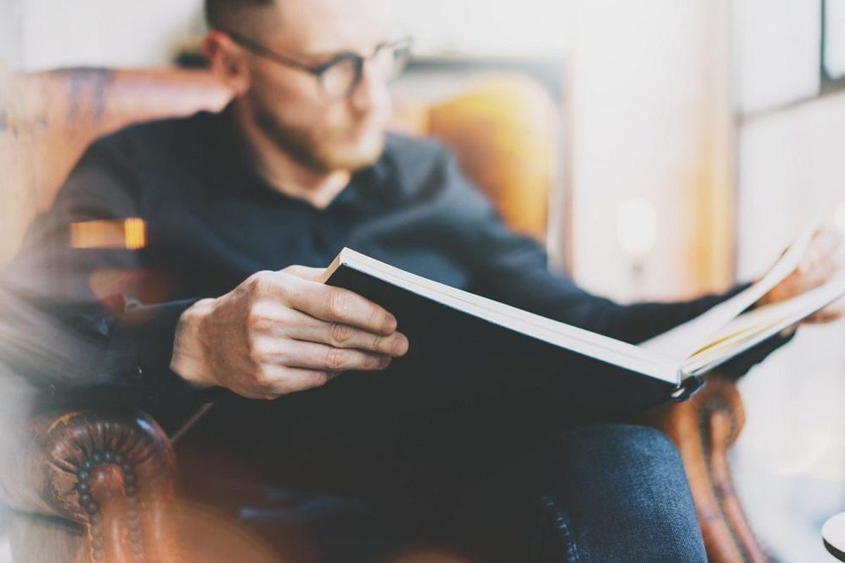 Reading book