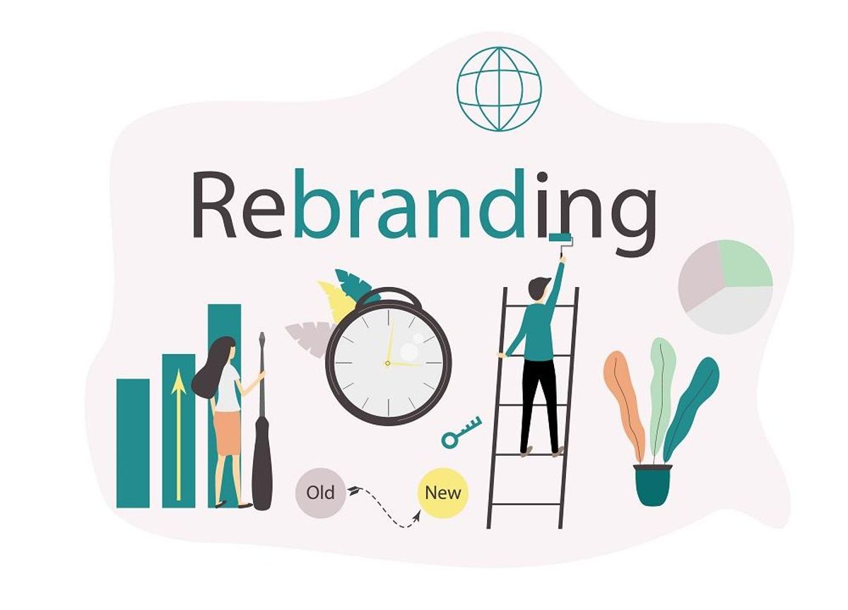 Rebranding of business concept