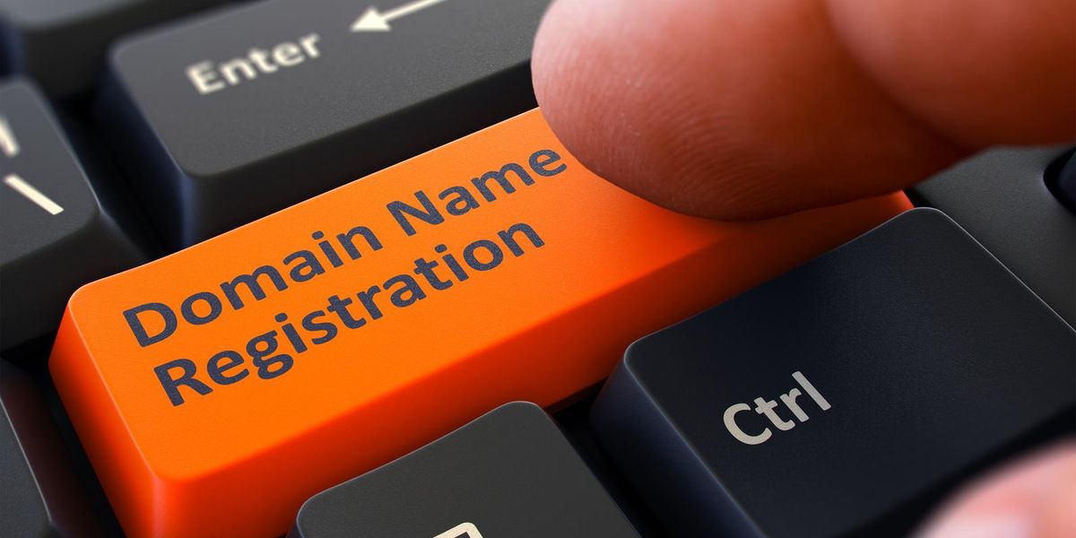 Registering domain name when starting a business