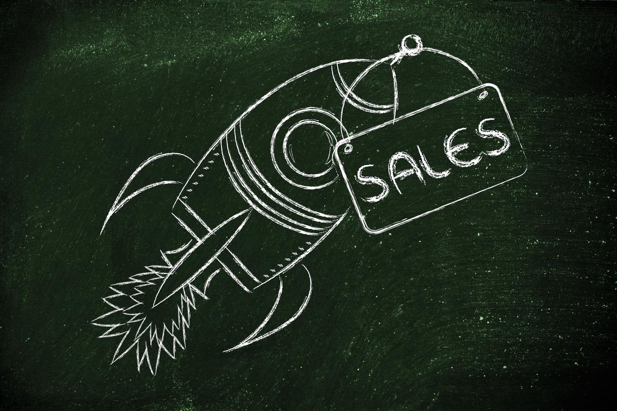 sales take off