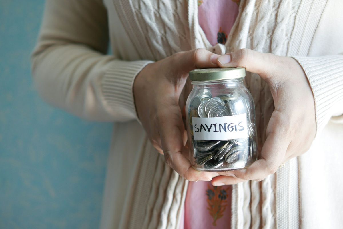 Small business owner with retirement savings