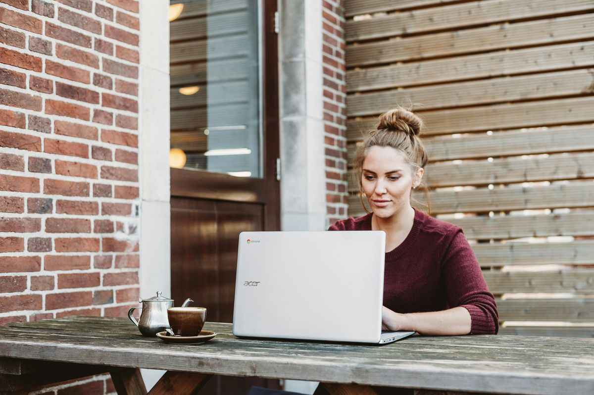 Small business owning filling out a BOI report