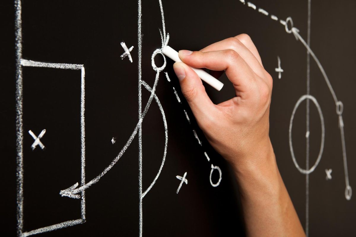 Soccer game tactics