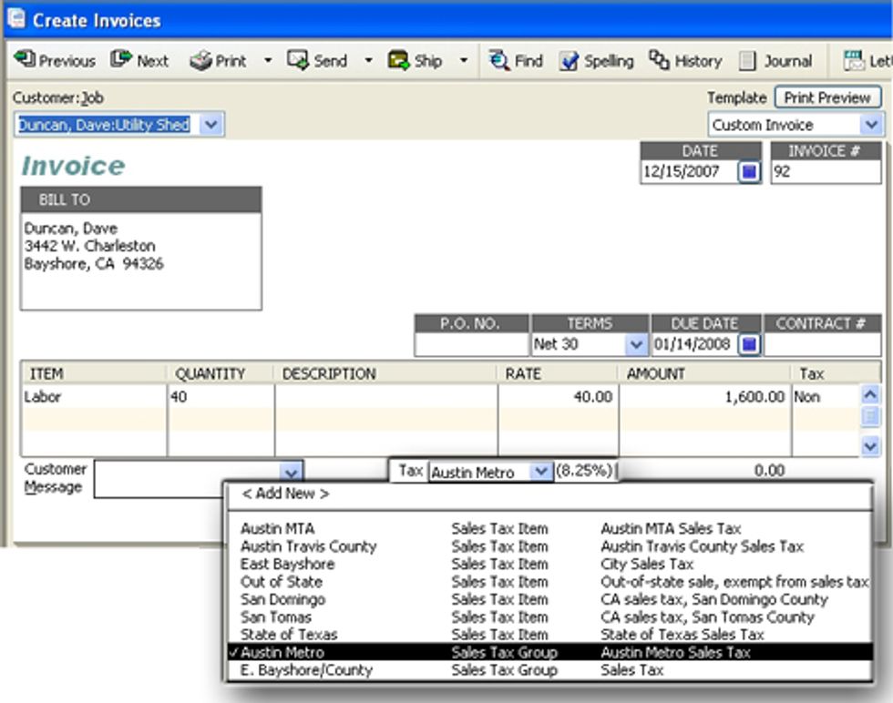 A Primer on Managing Sales Tax in QuickBooks