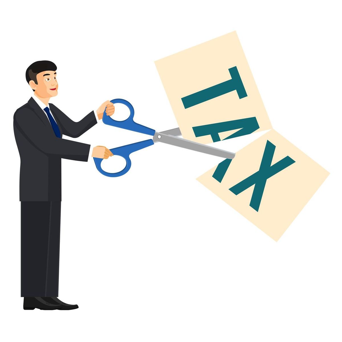 Tax reduction concept