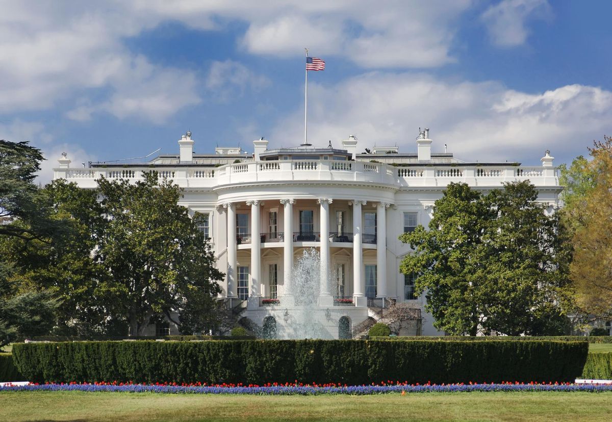 The White House in Washington DC