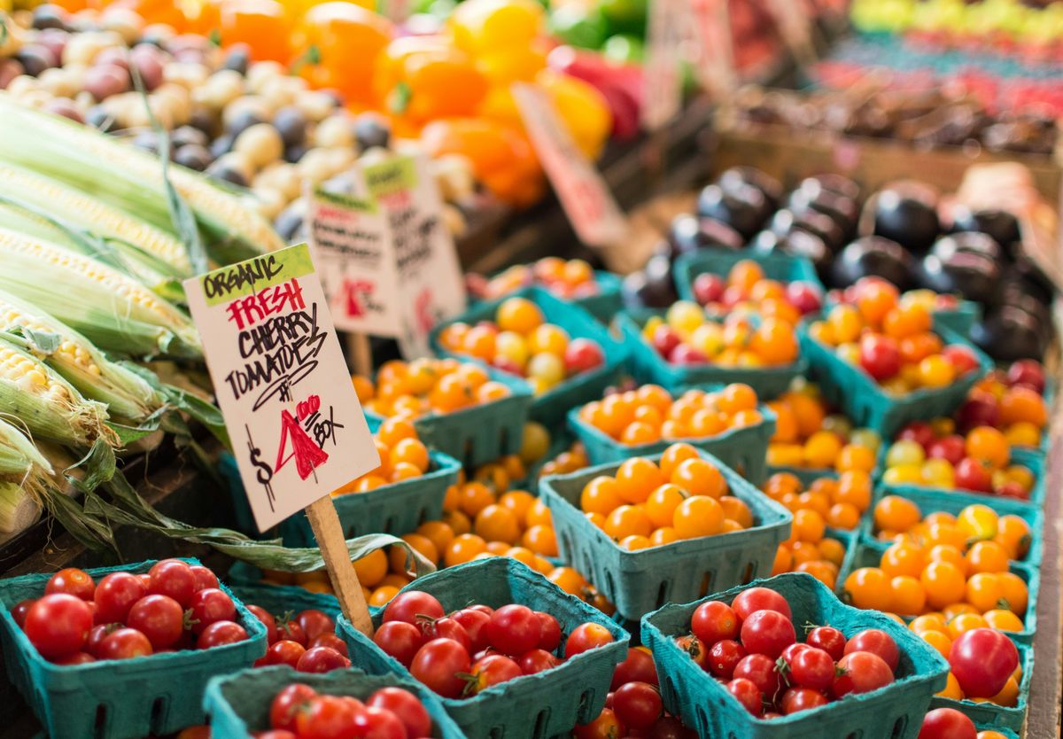 Tomatoes with a price tag