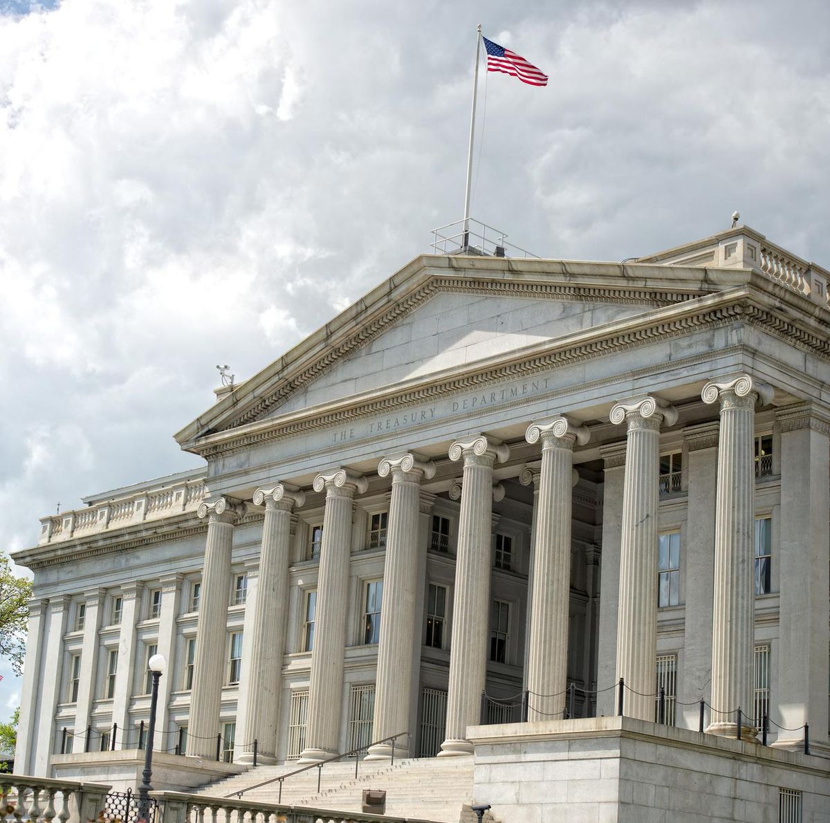 treasury department building in washington DC