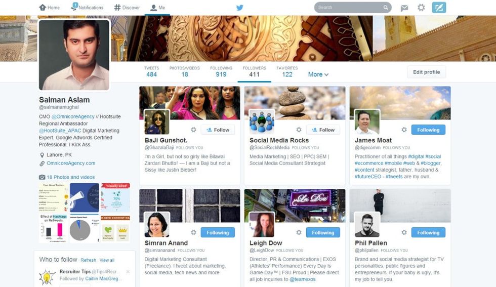 Twitter Followers New Style