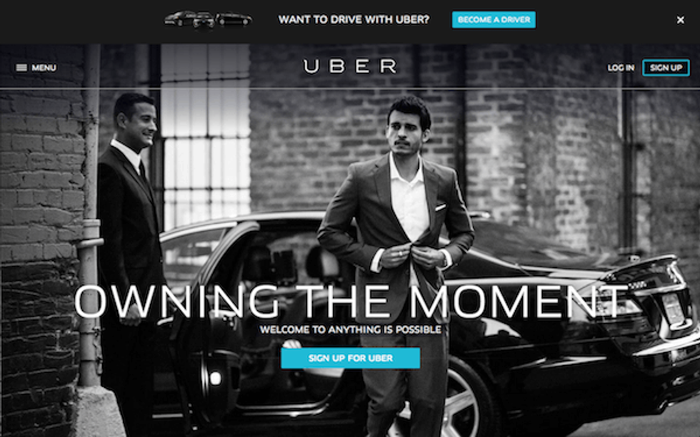Uber screenshot