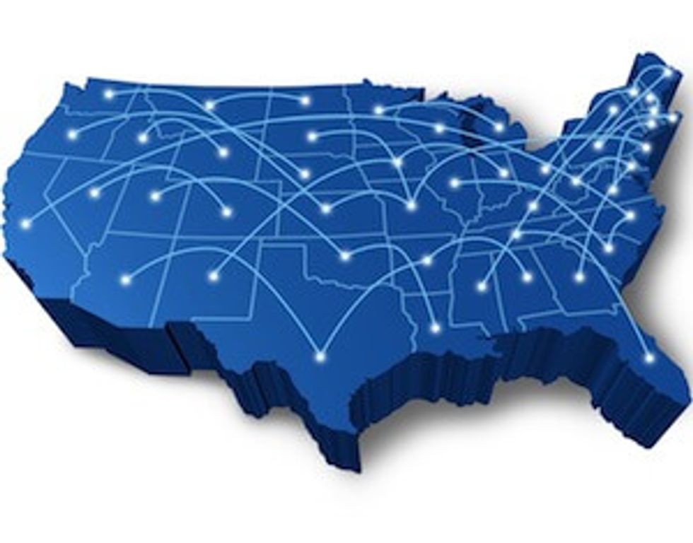 USA map