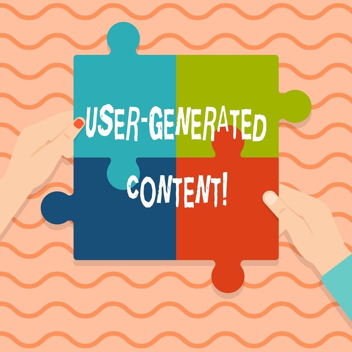 user generated content concept