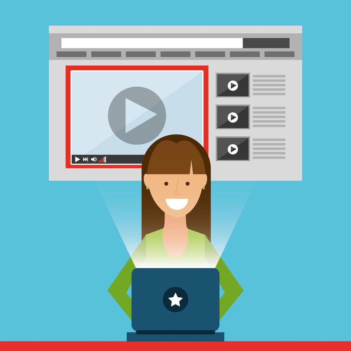 video marketing concept