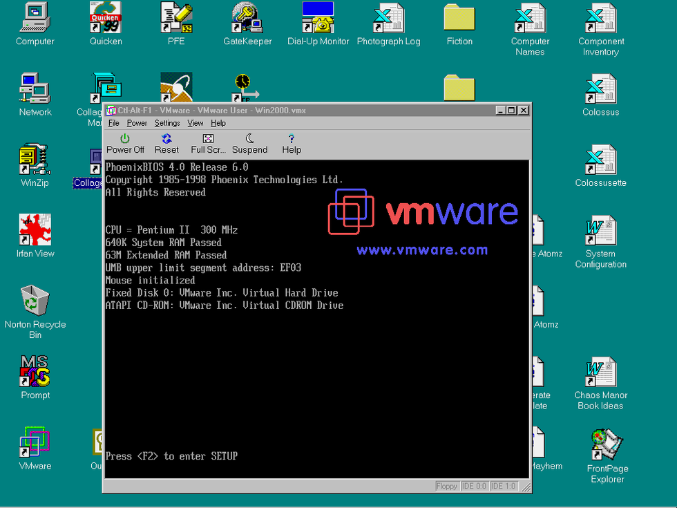 VMWARE SCREENSHOT